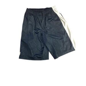 Boys Shorts Black Flash Dry Athletic Stretch Performance M